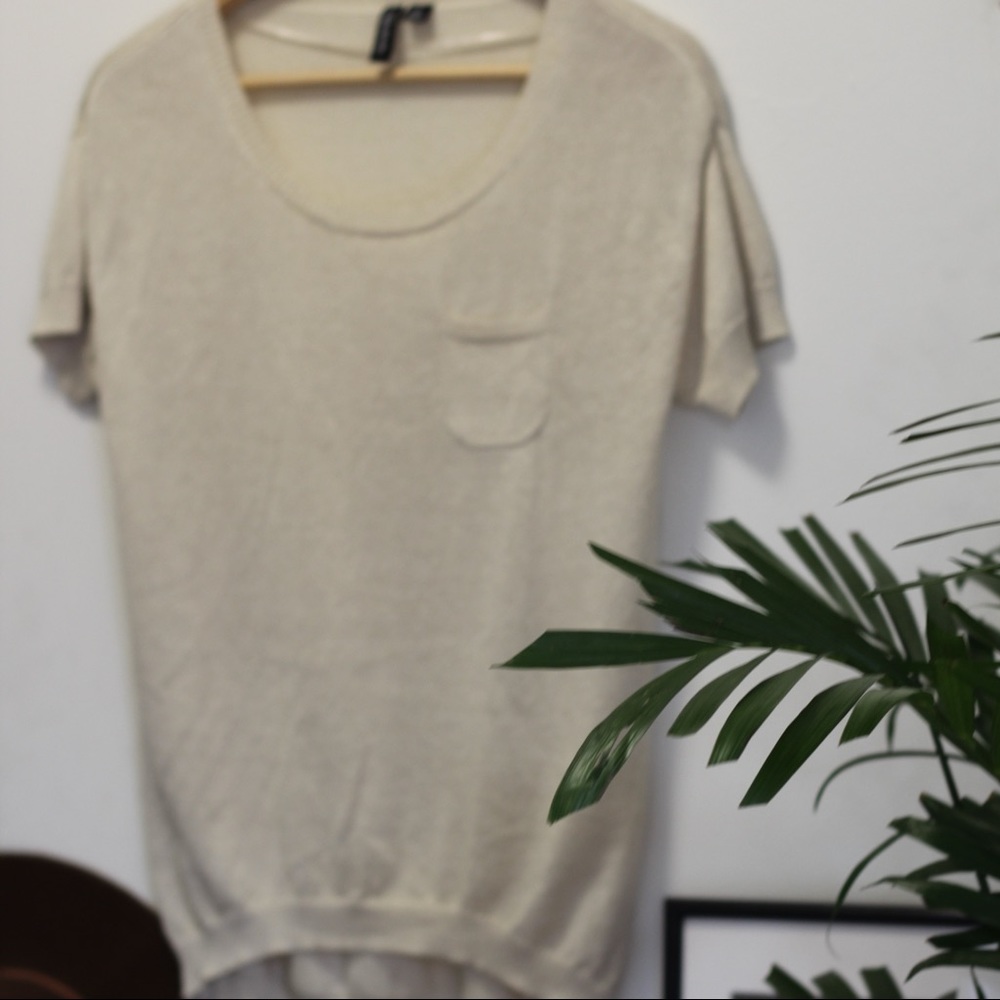 relativity sparkle sweater shirt with pocket